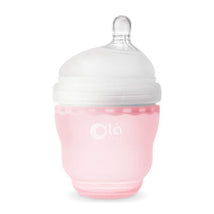 Ola Baby - 4Oz Baby Girl Gentle Bottle, Rose Image 1
