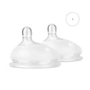 Ola Baby - Gentle Bottle Silicone Replacement Nipple 2 Pack, 0-3 Months/Preemie Flow Image 2