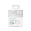 Ola Baby - Gentle Bottle Silicone Replacement Nipple 2 Pack, 0-3 Months/Preemie Flow Image 3