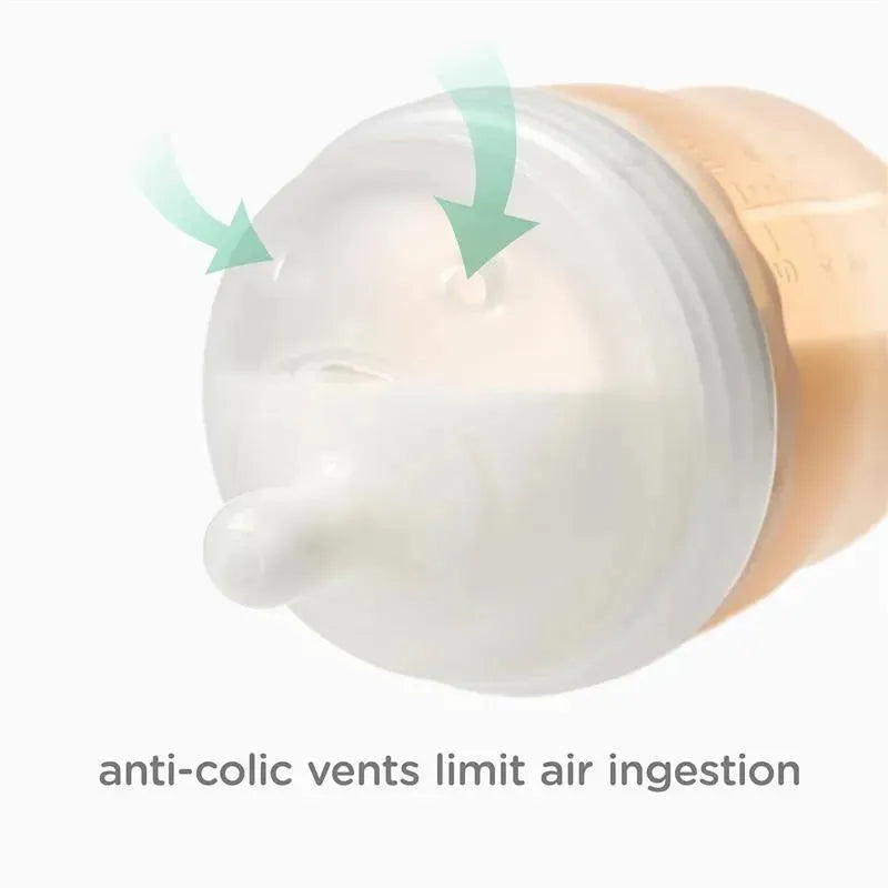 Ola Baby - Gentle Bottle Silicone Replacement Nipple 2 Pack, 0-3 Months/Preemie Flow Image 4