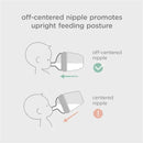 Ola Baby - Gentle Bottle Silicone Replacement Nipple 2 Pack, 0-3 Months/Preemie Flow Image 5