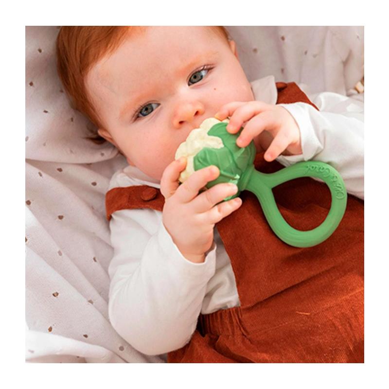 Oli & Carol - Cauliflower Rattle Toy Image 4