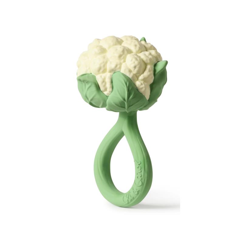 Oli & Carol - Cauliflower Rattle Toy Image 5