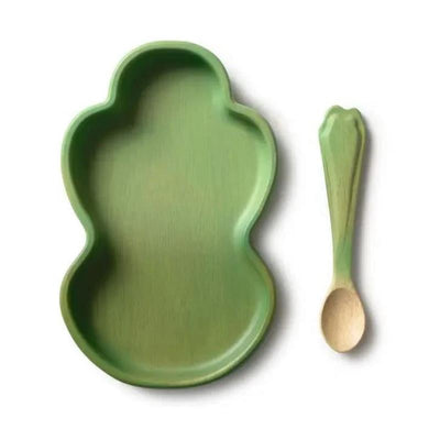 Oli & Carol - Kendall The Kale Plate & Spoon Set Image 1
