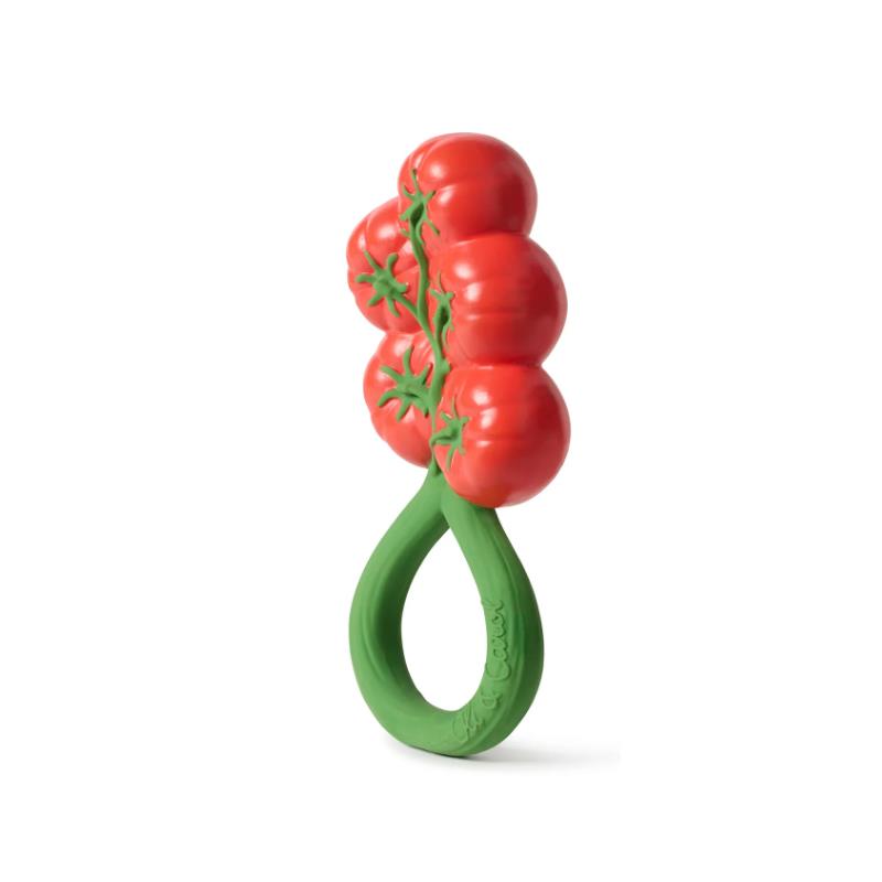 Oli & Carol - Tomato Rattle Toy Image 4