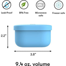 OmieBox - Food Storage Containers with Lid Blue Image 2