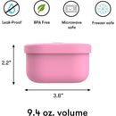 Omie Box - Food Storage Containers with Lid, Pink Image 3