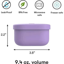 OmieBox - Food Storage Containers with Lid, Purple Image 2