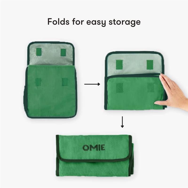 OmieBox - Omie Insulated Nylon Lunch Tote, Green Image 6