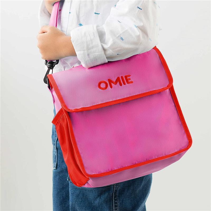 OmieBox - Omie Insulated Nylon Lunch Tote, Pink Image 3
