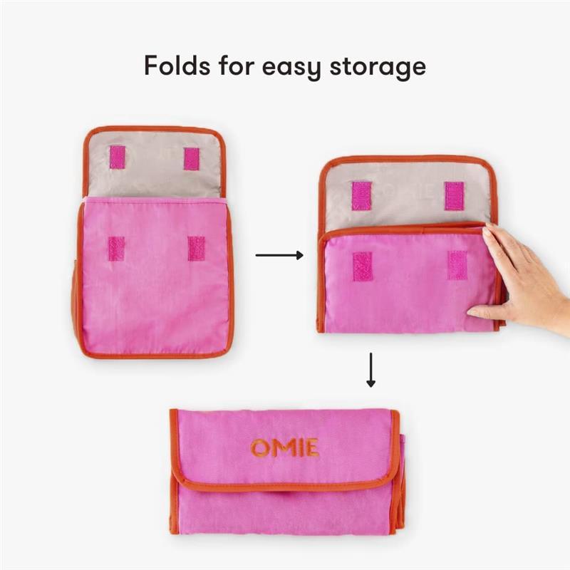 OmieBox - Omie Insulated Nylon Lunch Tote, Pink Image 5
