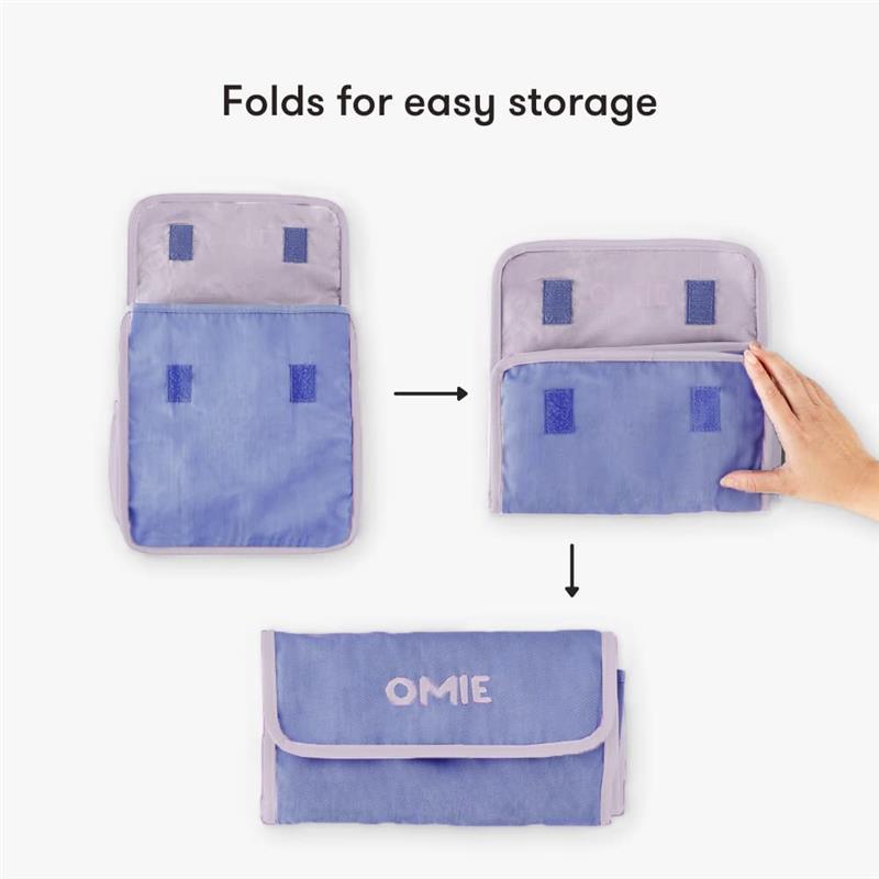 Omie Box - Omie Insulated Nylon Lunch Tote, Purple Image 5