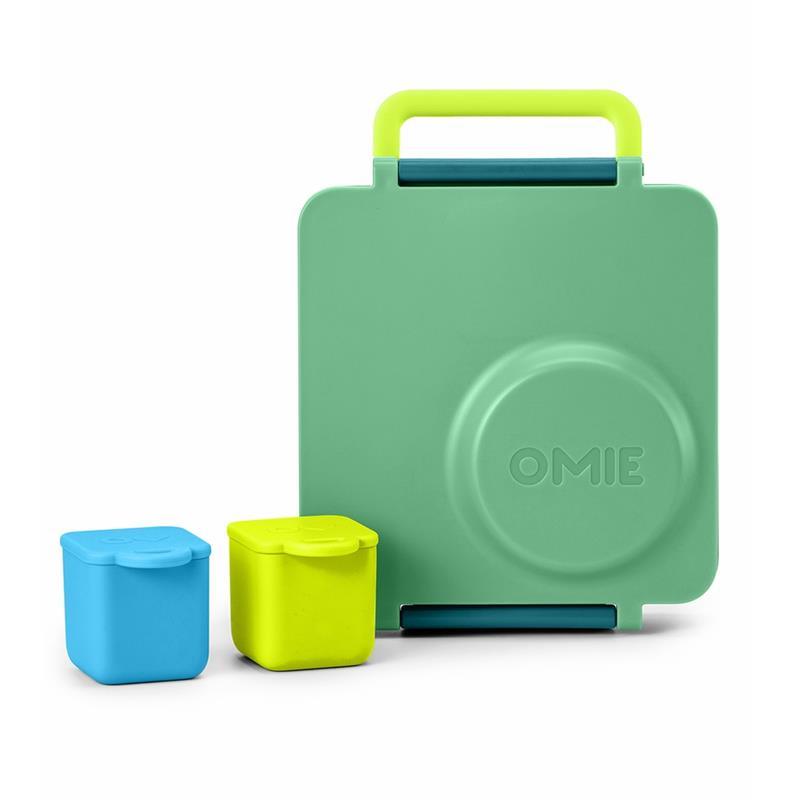 OmieBox - 2Pk Leakproof Dips Containers To Go, Blue/Lime Image 3