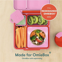 OmieBox - 2Pk Leakproof Dips Containers To Go, Pink/Teal Image 2