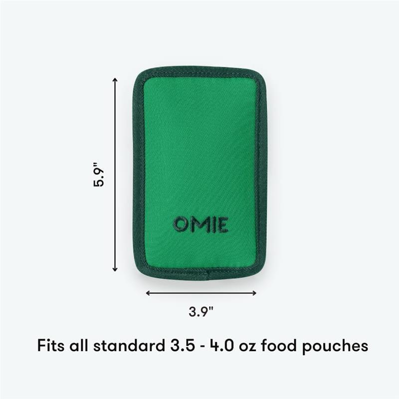 OmieBox - Pouch Cooler, Freezable Insulated Sleeve, Green Image 5