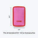 OmieBox - Pouch Cooler, Freezable Insulated Sleeve, Pink Image 5