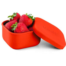 OmieBox - Silicone Leakproof Snack Containers To Go, Red Image 1