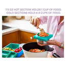 OmieBox - Insulated Bento Box with Leak Proof Thermos Food Jar, Purple Plum Image 3