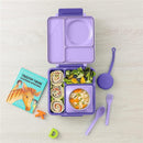 Omie Box - Insulated Bento Box with Leak Proof Thermos Food Jar, Purple Plum Image 4