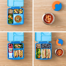 Omie Box - Insulated Bento Box with Leak Proof Thermos Food Jar, Blue Sky Image 2