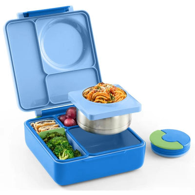 OMIEBox - Insulated Bento Lunch Box with Leakproof, Sea Blue Image 1
