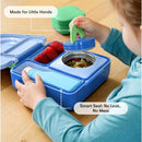 OMIEBox - Insulated Bento Lunch Box with Leakproof, Sea Blue Image 5