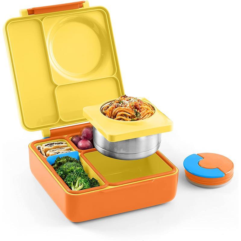 OmieBox - Insulated Bento Box with Leak Proof Thermos Food Jar, Sunshine Image 1