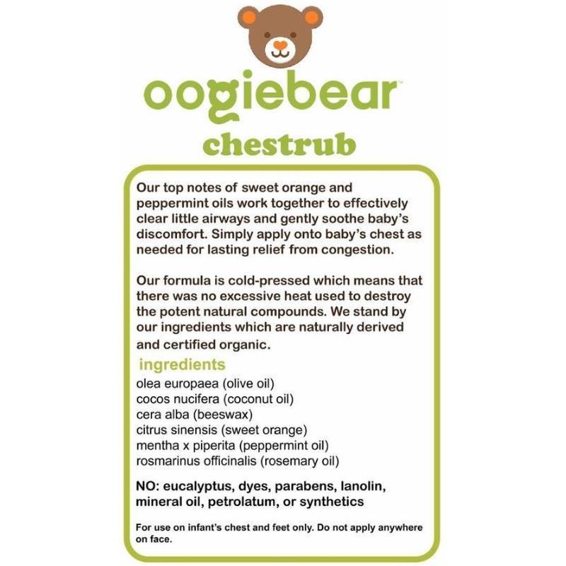 Oogiebear - Baby Chestrub Image 2