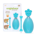 Oogiebear - Baby Bear Pair Nasal Aspirator with Booger Picker and Ear Cleaner, Blue Image 1