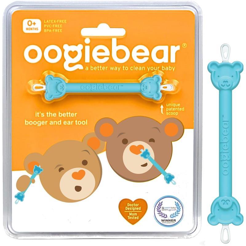 Oogiebear - Nasal Booger And Ear Wax Remover For Babies, Blue Image 1