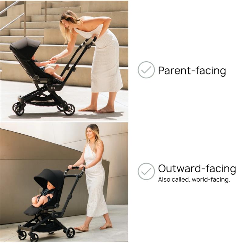 Orbit Baby M+ Compact Stroller, Black/Black Image 6