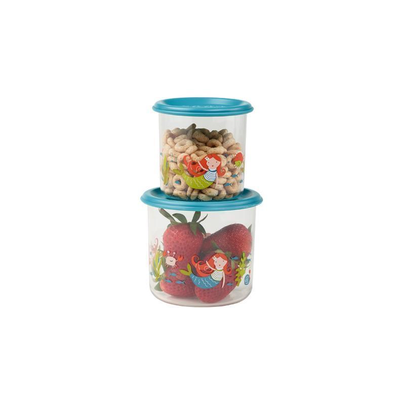 Ore' Originals Isla the Mermaid Large Good Lunch Snack Containers, 2-Pack Image 2