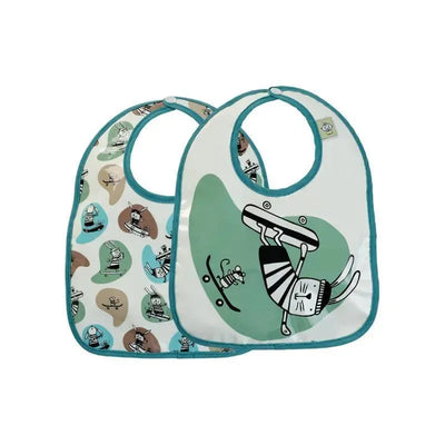 Ore' Originals Ryder the Rabbit Mini Bib Gift Set, 2-Pack Image 1