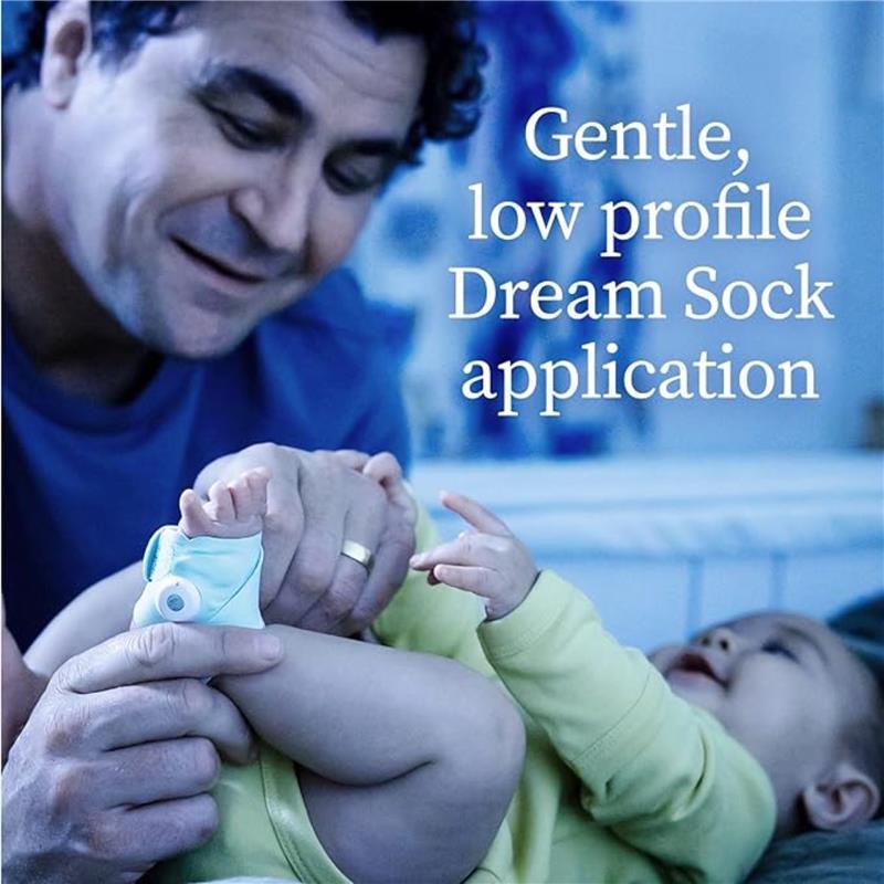 Owlet - Accessory Fabric Sock for Dream Sock Baby Monitor - Deep Sea Image 11