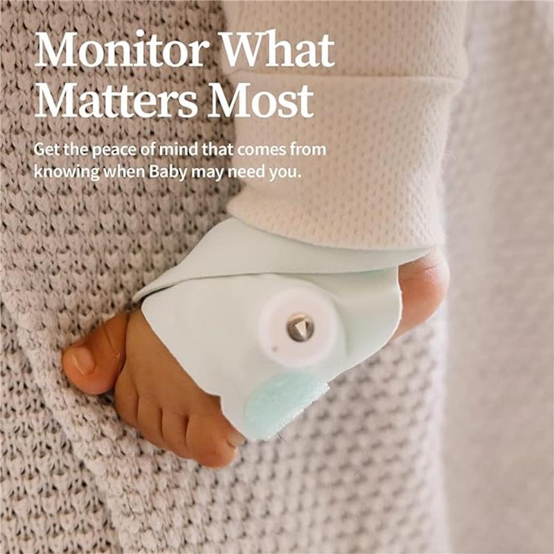 Owlet - Accessory Fabric Sock for Dream Sock Baby Monitor - Deep Sea Image 7