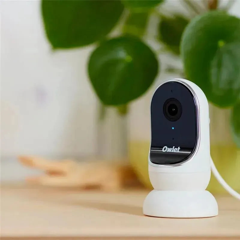 Support Mural Flexible 360° Pour Caméra Bébé Owlet Cam 2 Et Cam Smart - Fixation Stable Et Réglable