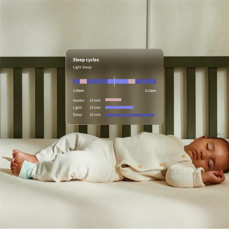 Owlet Dream Sock, Bedtime Blue Image 3