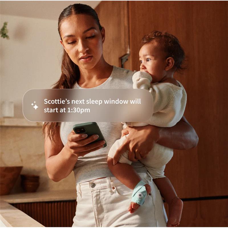 Owlet Dream Sock, Bedtime Blue Image 6