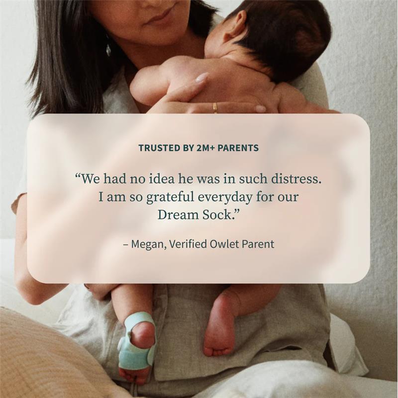 Owlet Dream Sock, Bedtime Blue Image 7