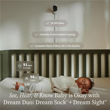 Owlet - Dream Duo™ 3 Baby Monitor, Bedtime Blue Image 2