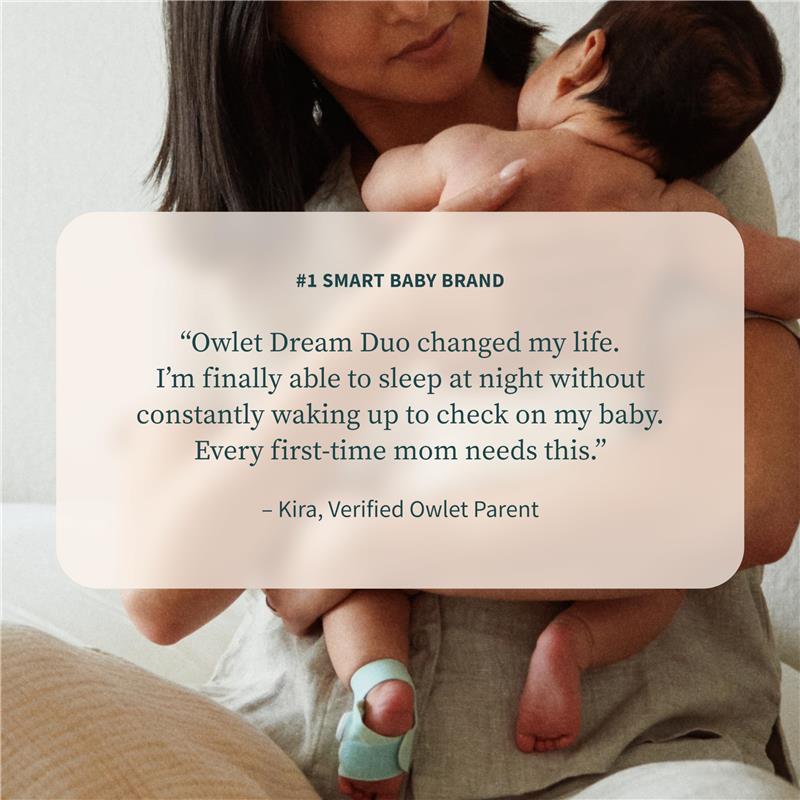 Owlet - Dream Duo™ 3 Baby Monitor Dusty Rose Image 9