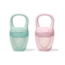 Oxo - 2Pk Tot Silicone Self-Feeder, Opal and Blossom Image 1
