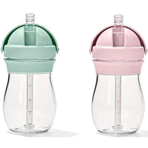 Oxo - 2Pk Tot Transitions Straw Cup 9 Oz, Opal/Blossom Image 1