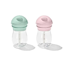 Oxo - 2Pk Tot Transitions Straw Cup 9 Oz, Opal/Blossom Image 2