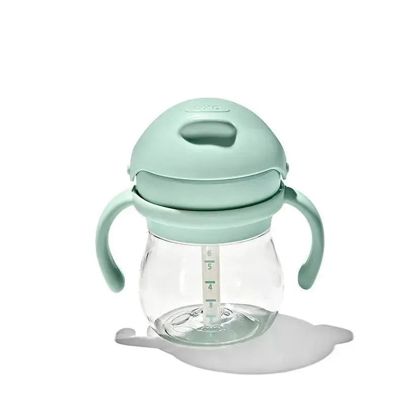 Oxo - 6 Oz Tot Transitions Straw Cup with Removable Handles, Opal Image 2