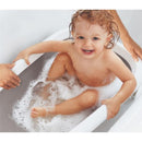 OXO Grey & White Splash & Store Baby Bathtub Image 4