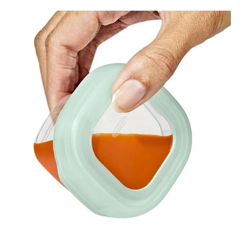 Oxo - Oxo Tot 12 Pc Baby Blocks Food Storage Container Set, Opal Image 7