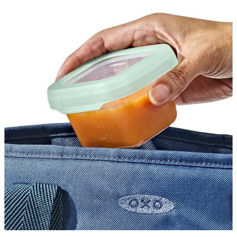 Oxo - Oxo Tot 12 Pc Baby Blocks Food Storage Container Set, Opal Image 8