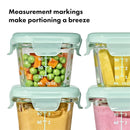 Oxo - Oxo Tot Glass Baby Blocks Food Storage Containers 4 Oz Image 4