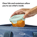 Oxo - Oxo Tot Glass Baby Blocks Food Storage Containers 4 Oz Image 6